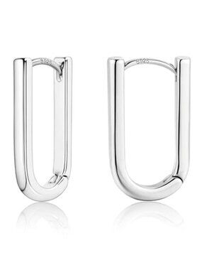925 Sterling Silver Hoop Earrings for Women, Hypoallergenic 14K Gold